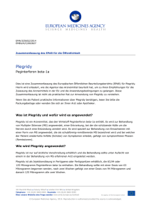 Plegridy - European Medicines Agency