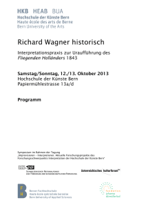 Richard Wagner historisch