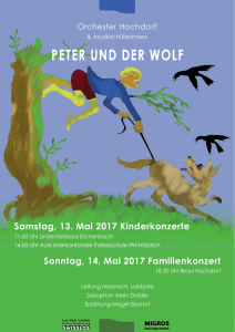 Peter und der Wolf - Orchester Hochdorf