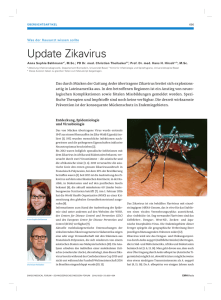 Update Zikavirus - Swiss Medical Forum