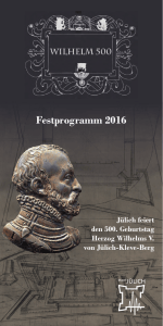 Festprogramm 2016