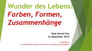 Aufgaben - Beat Samuel Fey