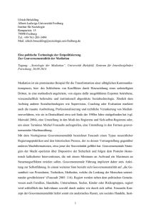 1 Ulrich Bröckling Albert-Ludwigs-Universität Freiburg Institut für