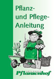 Artl. Pflanz-Anweisung 09