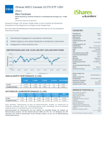 iShares MSCI Canada UCITS ETF USD (Acc)