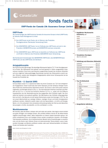 fonds facts - Canada Life