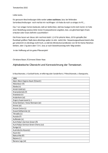 Liste - Gut leben in der Marburger Region