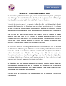 Chronische Lymphatische Leukämie (CLL)