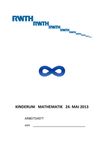 kinderuni mathematik 24. mai 2013