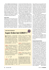 Super-Erden bei COROt-7