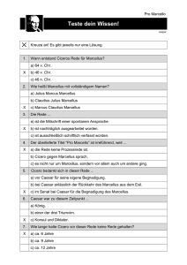 Quiz Lösung - Ulf Jesper / Latein