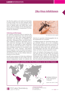 Zika-Virus-Infektionen - Leistungsverzeichnis Labor Dr. Gärtner
