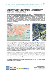 A12 INNTALAUTOBAHN, INNSBRUCK OST – INNSBRUCK AMRAS