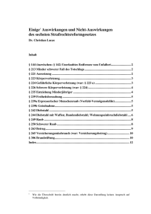 Einige Auswirkungen und Nicht-Auswirkungen des sechsten