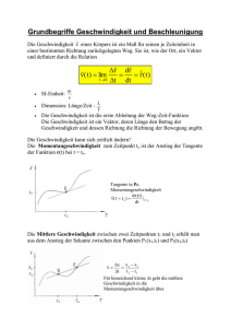 geschwindigkeit - Hu