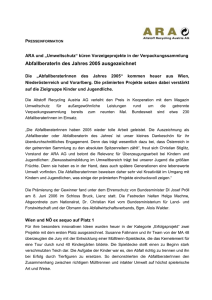 presseinformation - Altstoff Recycling Austria