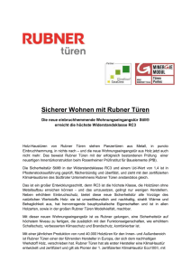 - Rubner Türen