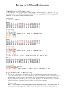 Aufgabe 1: Ethernet Hex Dump (3 Punkte)