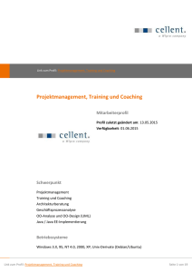 expert-profiles.com: Projektmanagement, Training und Coaching