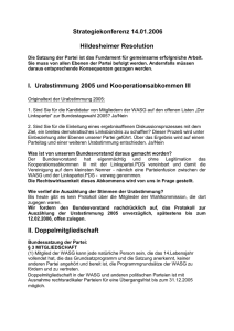 Hildesheimer Resolution als Word-Datei - Basis
