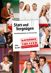 Starsund - Gastspiele Berlin