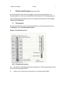 7 Wärme und Energie