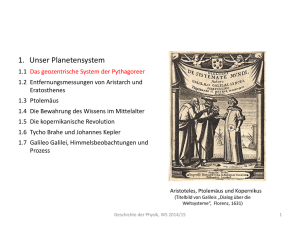 1. Unser Planetensystem