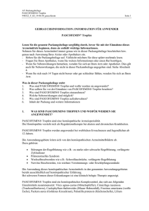 gebrauchsinformation: information f&uuml;r den anwender - it