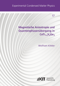 Magnetische Anisotropie und Quantenphasenübergang in CeTi_(1-x)