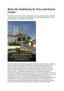 Buch: Die Stadtkirche St. Peter und Paul in Görlitz