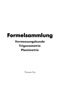 Formelsammlung