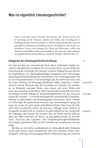Neuere deutsche Literaturgeschichte - content
