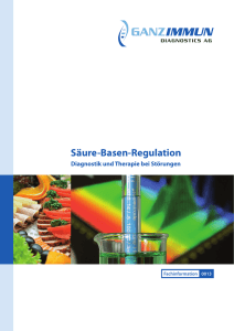 Säure-Basen-Regulation