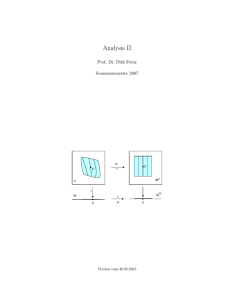 Analysis II - homepages.math.tu