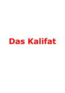 Das Kalifat