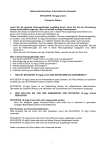 Information für Anwender MYCOSTEN 10 mg/g Creme