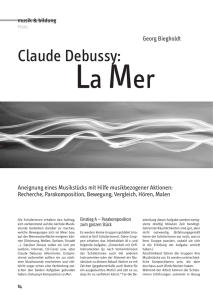 Claude Debussy: La Mer