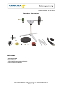 Gyroskop, Komplettset