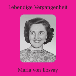 Maria von Ilosvay