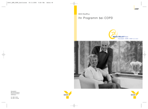 Ihr Programm bei COPD