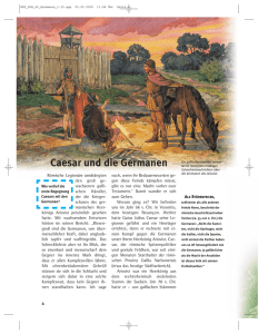 Caesar und die Germanen
