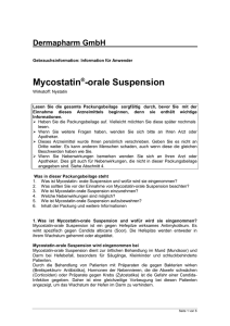 Mycostatin®-orale Suspension - Bundesamt für Sicherheit im