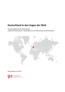 Deutschland in den Augen der Welt