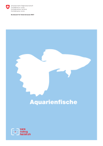 Aquarienfische - Bundespublikationen