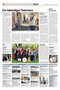 Bieler Tagblatt vom 22. Oktober 2012