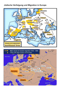 Jüdische Verfolgung und Migration in Europa