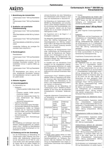 Carbamazepin Aristo® 300/600 mg Retardtabletten