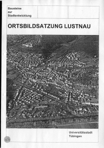 Ortsbildsatzung Lustnau