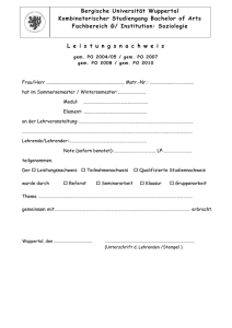 LN-kombBA-Soziologie 01 - Bergische Universität Wuppertal