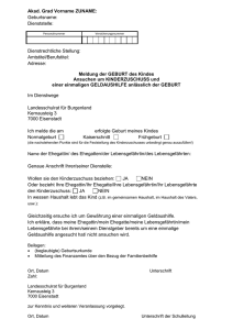 Geburt_eines_Kindes - Landesschulrat für Burgenland